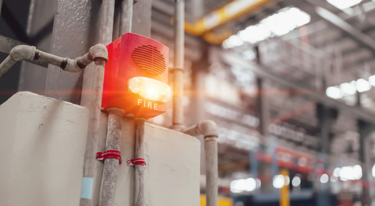 فلاشر اعلام حریق (Fire Alarm Strobe)